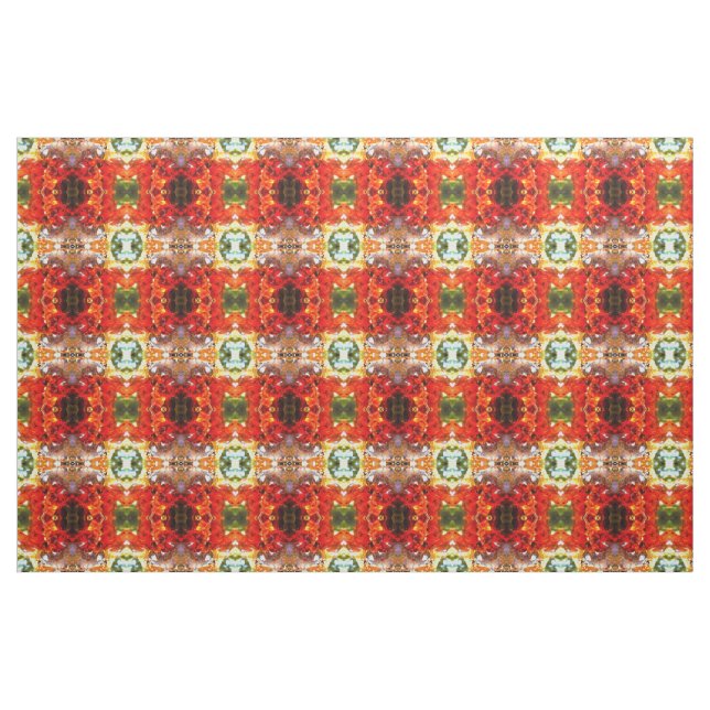Apricot Tree Leaked Resin Abstract Abstract Painti Fabric (Yard)