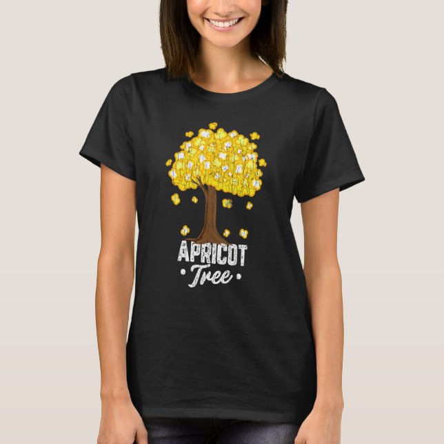 Apricot Tree Popcorn Pop Corn Eater Graphic T-Shirt (Front)