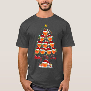 Apricots Fruit Lover Matching Santa Apricots Chris T-Shirt