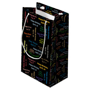 April, 10 Birthday Gift Bag