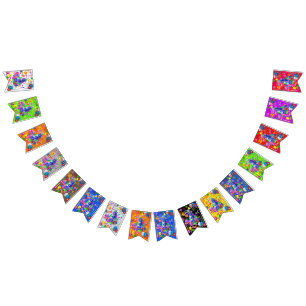 April, 14 Birthday Bunting Banner