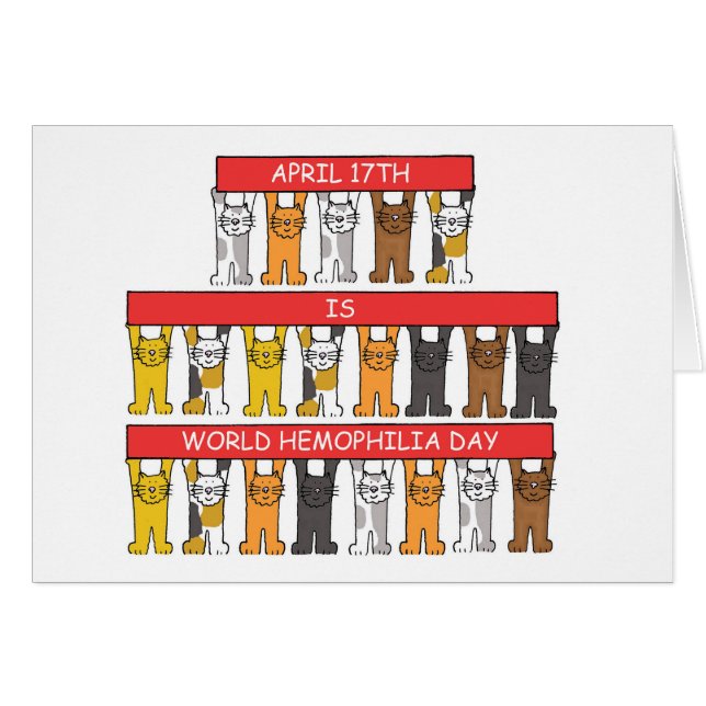 April 17th - World Haemophilia Day (Front Horizontal)