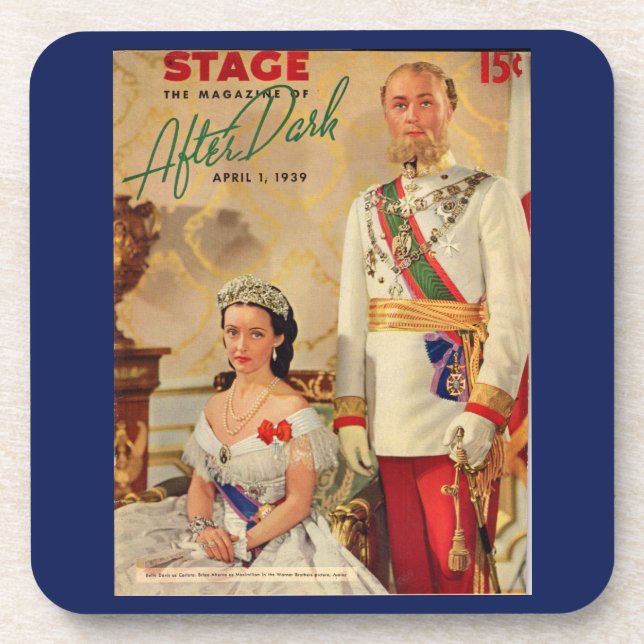April 1939 Stage Magazine cover Coaster (Front)