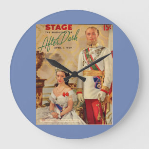 April 1939 Stage Magazine cover Large Clock