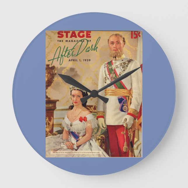 April 1939 Stage Magazine cover Large Clock (Front)
