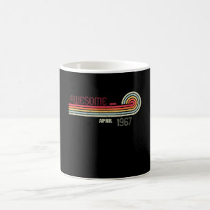 April 1967 54 th Birthday Years Old Coffee Mug