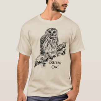 April 2024 - Mr Owl - Grey T-Shirt