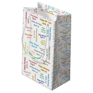 April, 24 Birthday Gift Bag