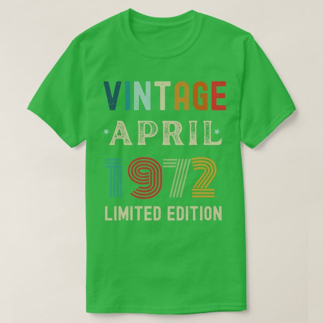 April Birthday Gift 21 T-Shirt (Design Front)