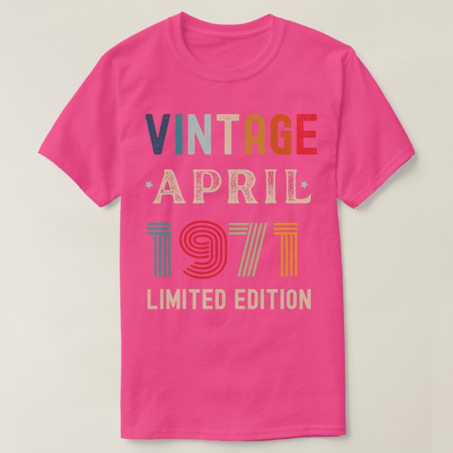 April Birthday Gift 30 T-Shirt (Design Front)