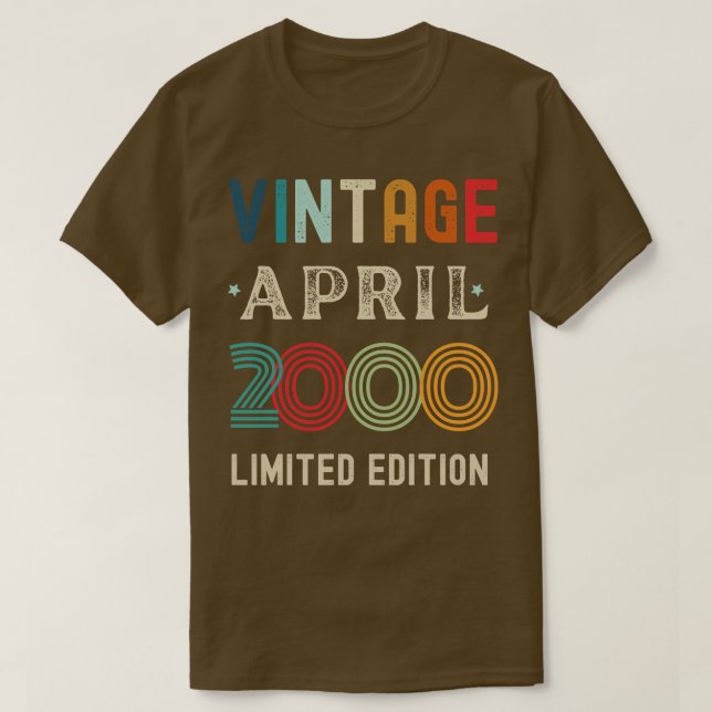April Birthday Gift 37 T-Shirt (Design Front)