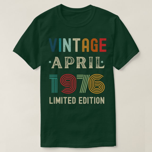 April Birthday Gift 9 T-Shirt (Design Front)