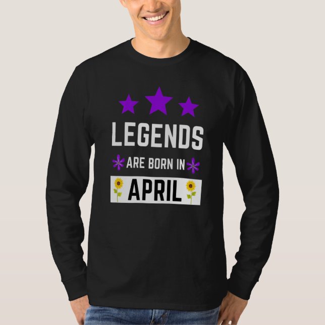 April Birthday Quotes Essential T-Shirt (Front)