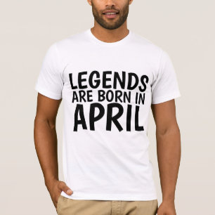 APRIL BIRTHDAY T-Shirts