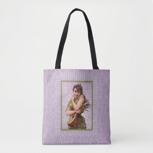 April Blizzard Tote Bag (Front)