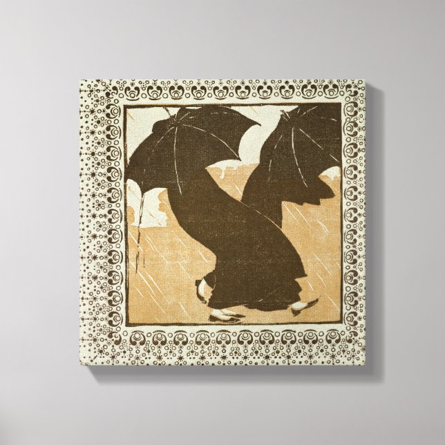 April Canvas Print (Front)