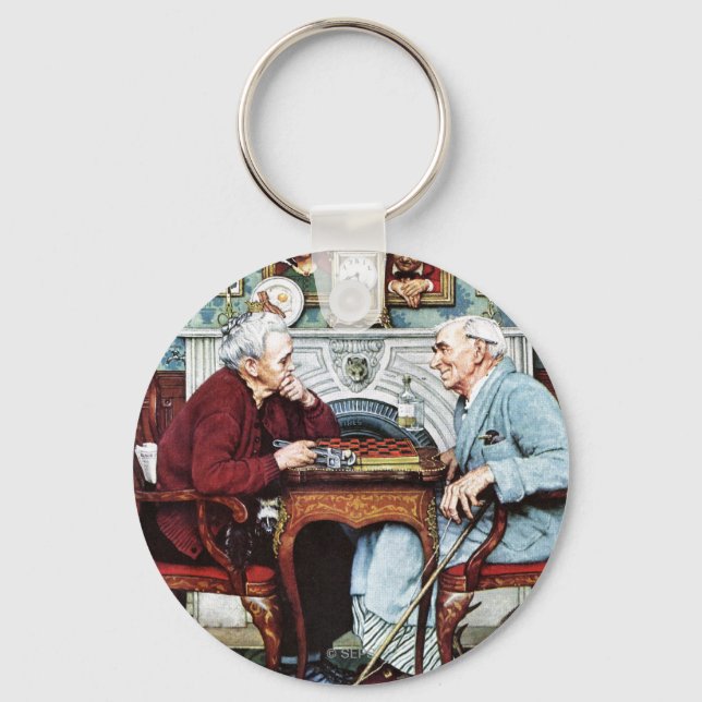 April Fool, 1943 Key Ring (Front)