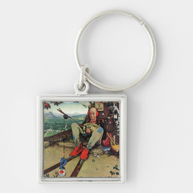 April Fool, 1945 Key Ring (Front)