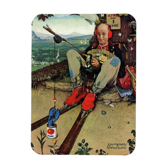 April Fool, 1945 Magnet (Vertical)