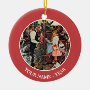 April Fool, 1948 Ceramic Tree Decoration
