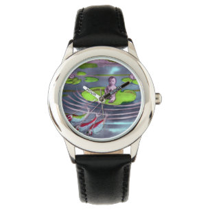 April Fool Vintage French Postcard  Watch