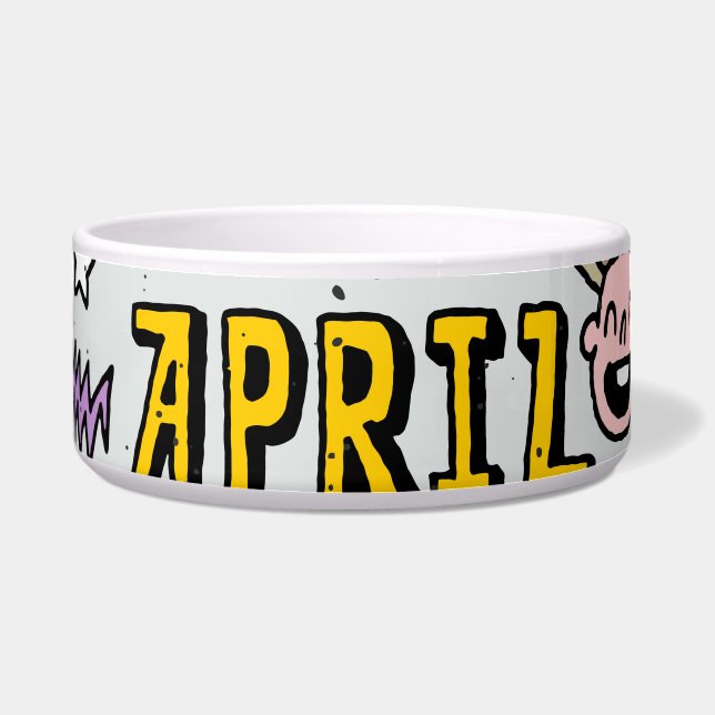 April Fools: Colourful Doodle Set. (Front)