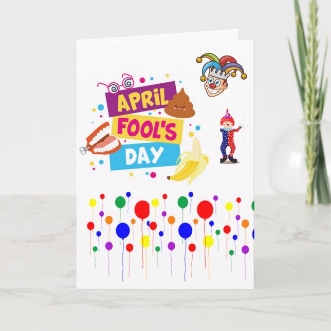 April Fool's Day Card (Front)