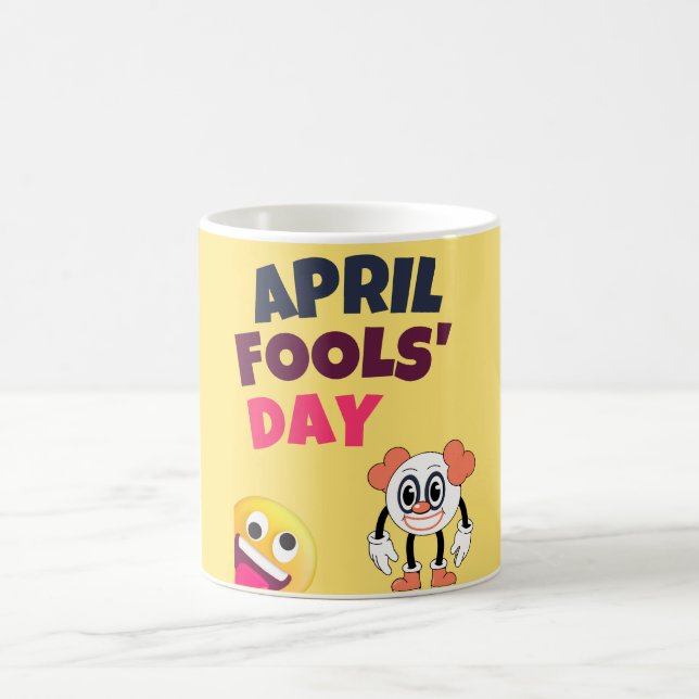 April Fool's Day  Coffee Mug (Center)