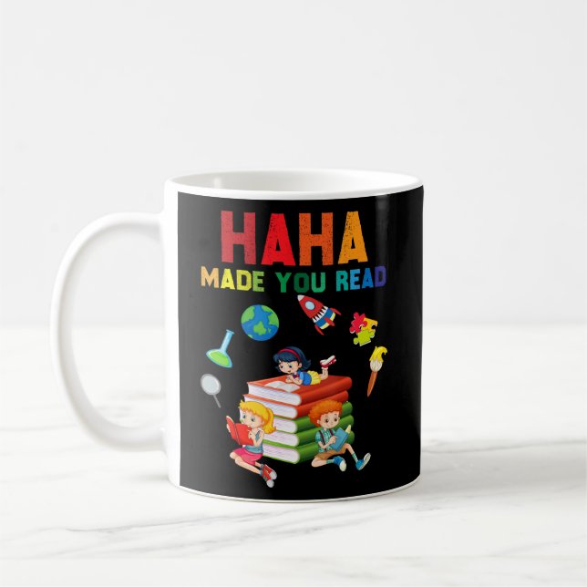 April Fools Day For Teachers 1st April Fools Day  Coffee Mug (Left)