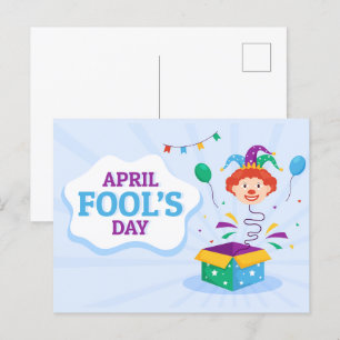 April Fool's Day Holiday Postcard