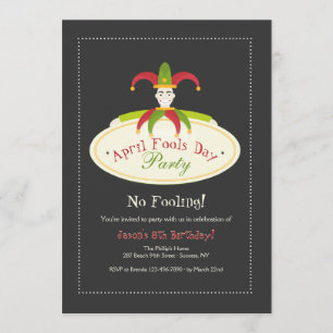 April Fool's Day Invitation