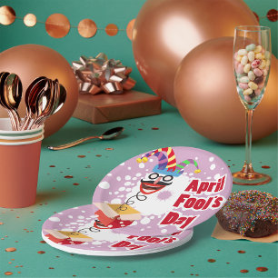 April Fools Day Paper Plate