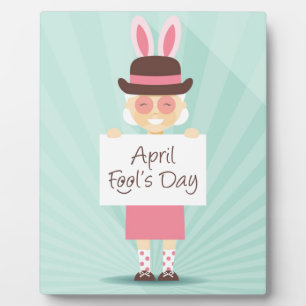 april fools day plaque