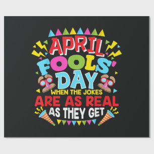 April Fools' Day Wrapping Paper