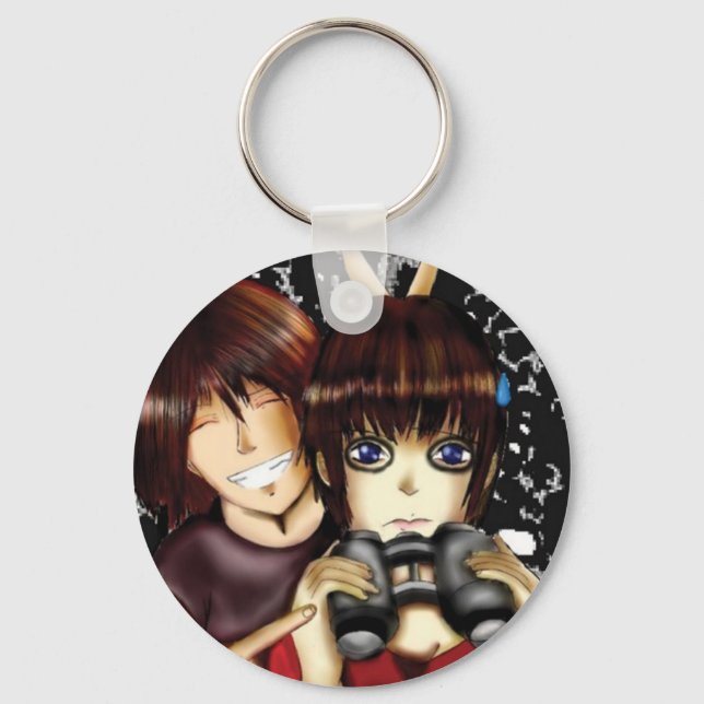 April fools key ring (Front)