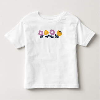 April Hugs and Wet Noses – Floral Part Toddler T-Shirt