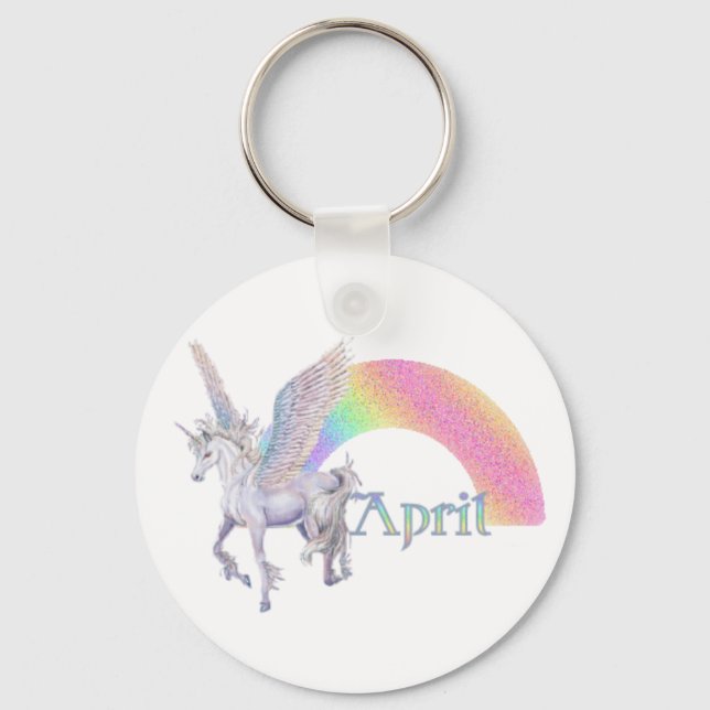 April Key Ring (Front)