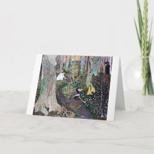 April, Maurice Denis Card