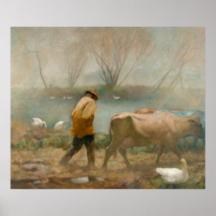 April Rain by Newell Convers Wyeth Poster