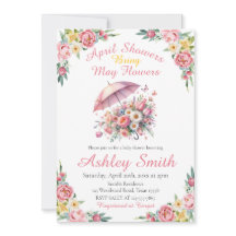 April Showers Bring May Flowers Baby Shower