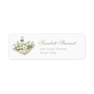 April Showers Bring May Flowers Return Address