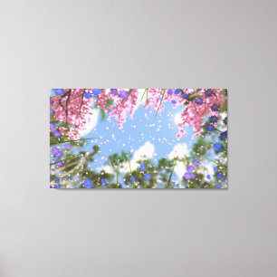 April Showers Canvas Print