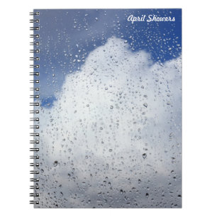 April Showers Spiral Notebook