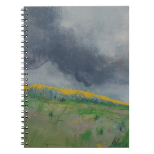 April Spiral Notebook