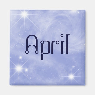 April Starry Magnet