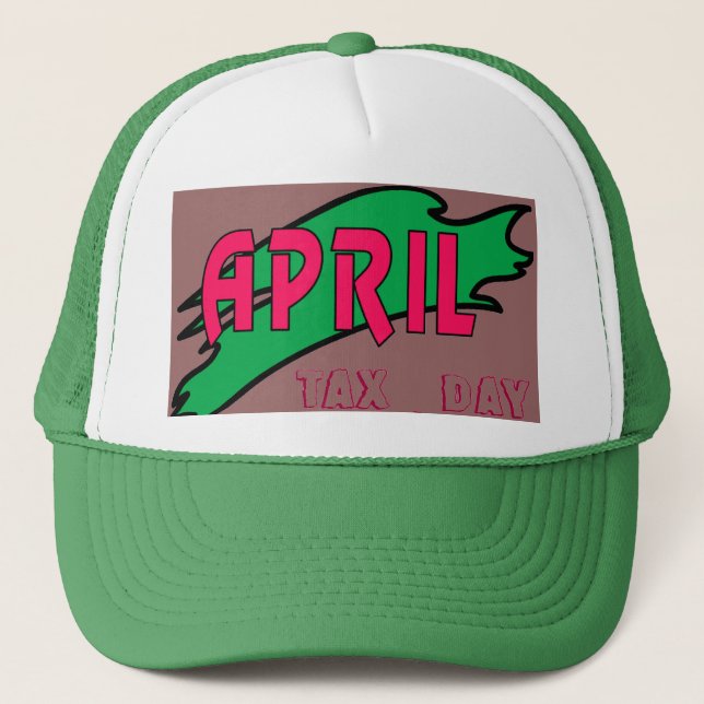 April - trucker hat (Front)