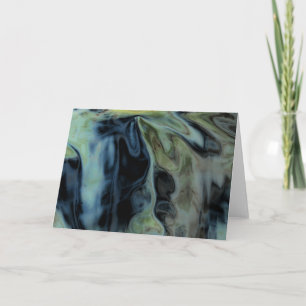 "April Woods I" Digitally Altered Abstract Photo Card