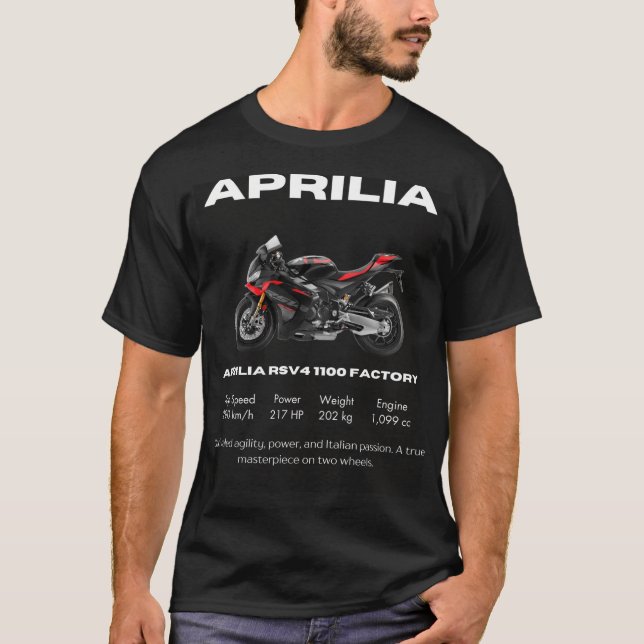 Aprilia RSV4 1100 Factory T-Shirt (Front)