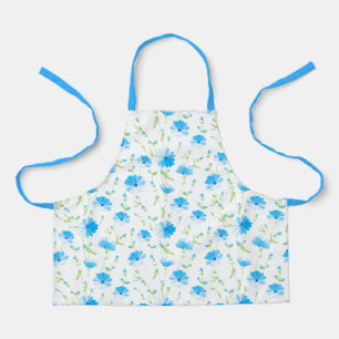 Apron-Blue Flowers Apron