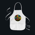 Apron Chidren's a Hanukkah is Funukkah Chanukah<br><div class="desc">A Hanukkah children's apron. This "A Funnukah Hanukkah" apron makes a wonderful gift for any child this Chanukah. Use it for baking, crafts or play to make any child's day! Personalise by deleting text, "With Alex" and adding your own. Choose your favourite font style, colour, and size. There are several...</div>